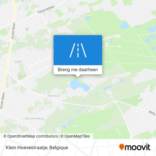 Klein Hoevestraatje kaart