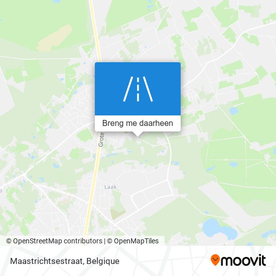 Maastrichtsestraat kaart