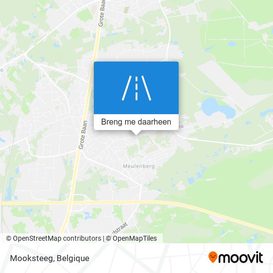 Mooksteeg kaart