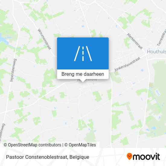 Pastoor Constenoblestraat kaart