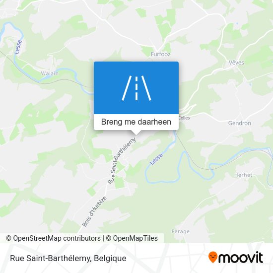 Rue Saint-Barthélemy kaart