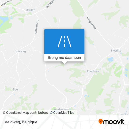 Veldweg kaart