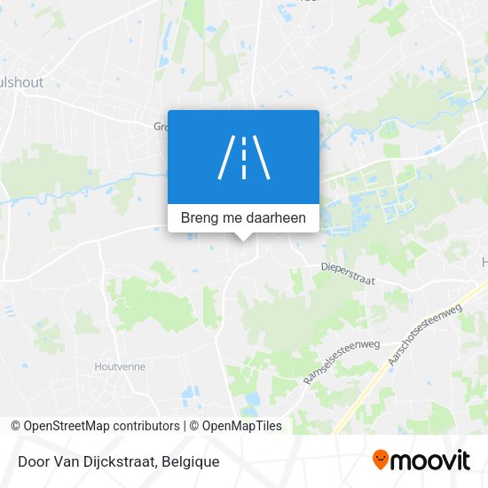 Door Van Dijckstraat kaart