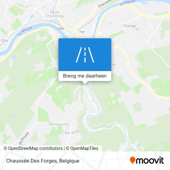 Chaussée Des Forges kaart