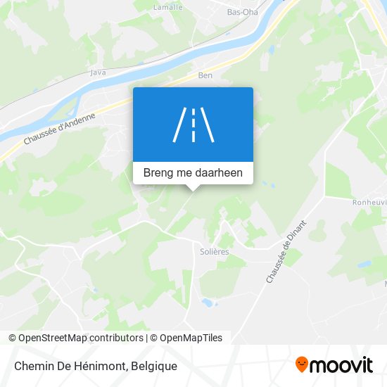 Chemin De Hénimont kaart