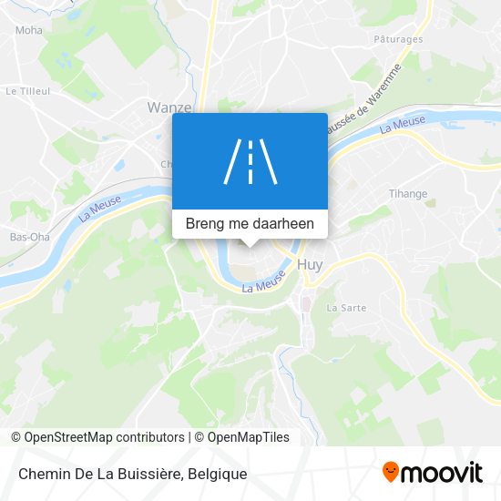 Chemin De La Buissière kaart
