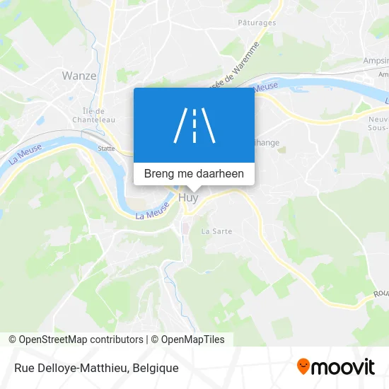 Rue Delloye-Matthieu kaart