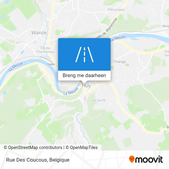 Rue Des Coucous kaart