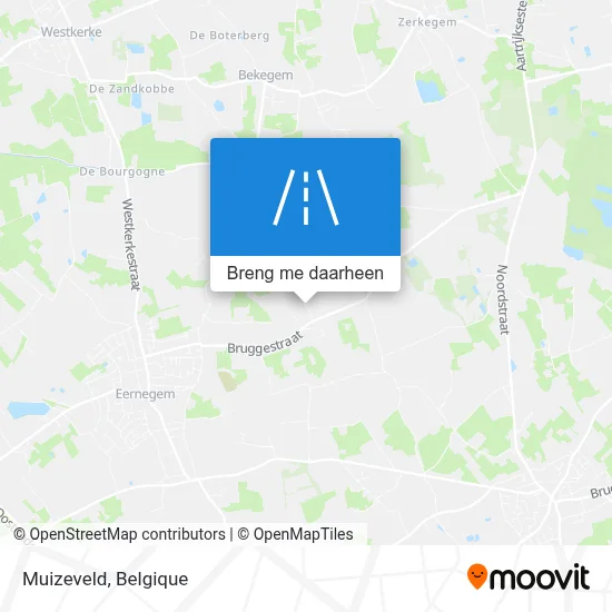 Muizeveld kaart
