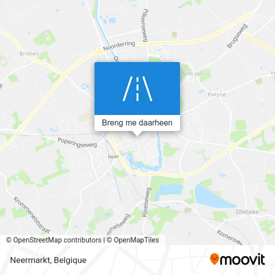 Neermarkt kaart