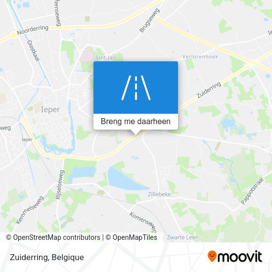 Zuiderring kaart