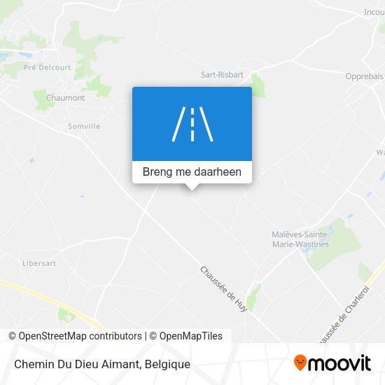 Chemin Du Dieu Aimant kaart