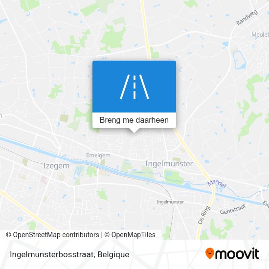 Ingelmunsterbosstraat kaart