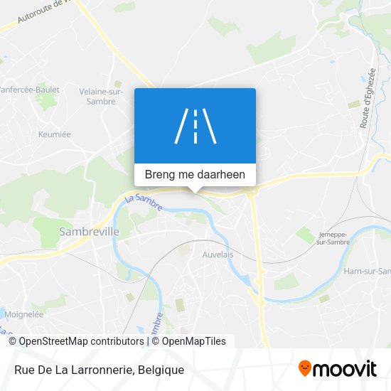 Rue De La Larronnerie kaart