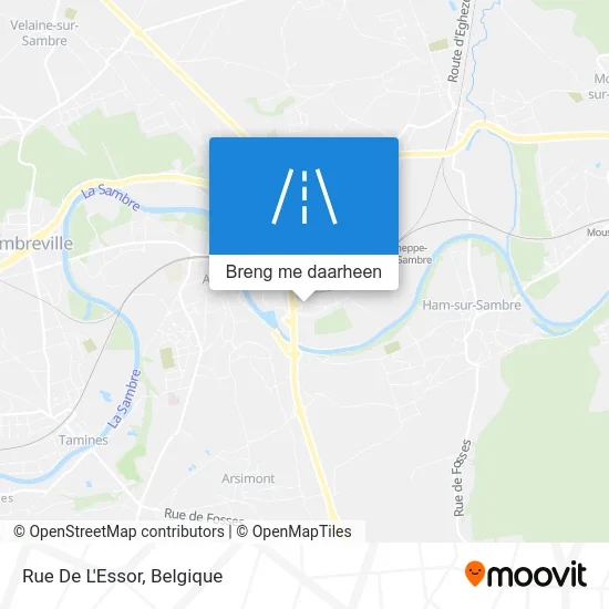 Rue De L'Essor kaart