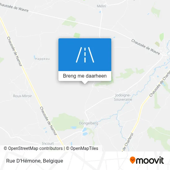 Rue D'Hémone kaart