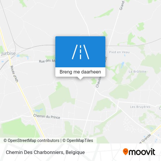 Chemin Des Charbonniers kaart