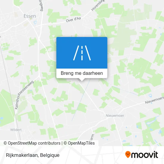Rijkmakerlaan kaart