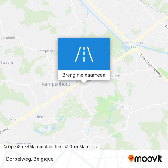 Dorpelweg kaart