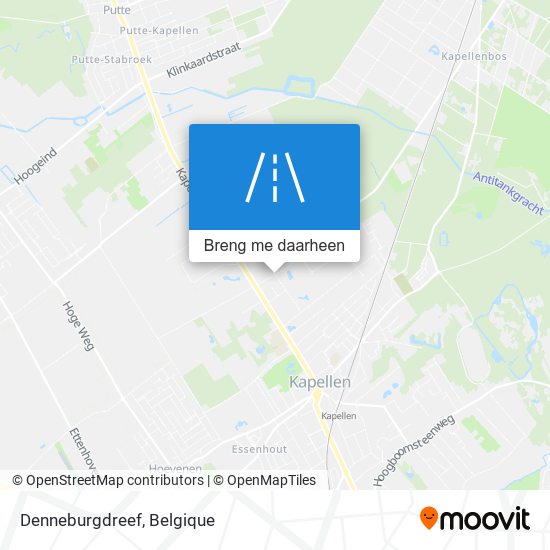 Denneburgdreef kaart