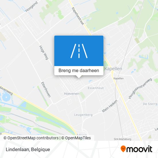 Lindenlaan kaart