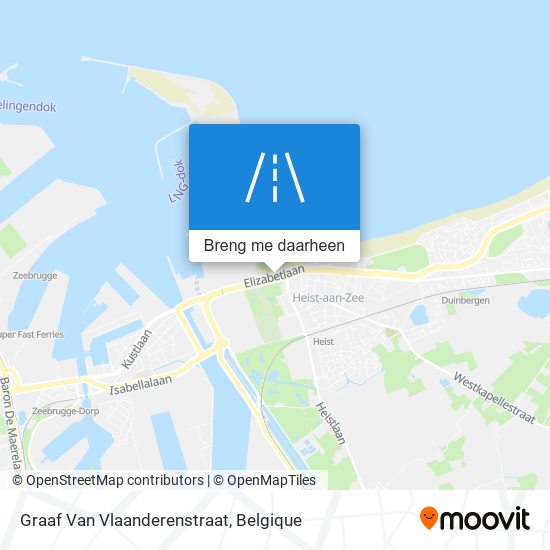 Graaf Van Vlaanderenstraat kaart