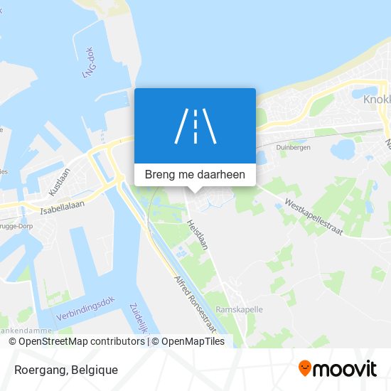 Roergang kaart