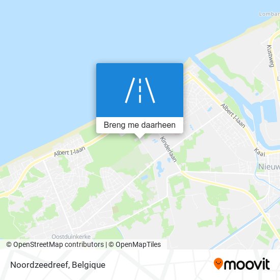 Noordzeedreef kaart