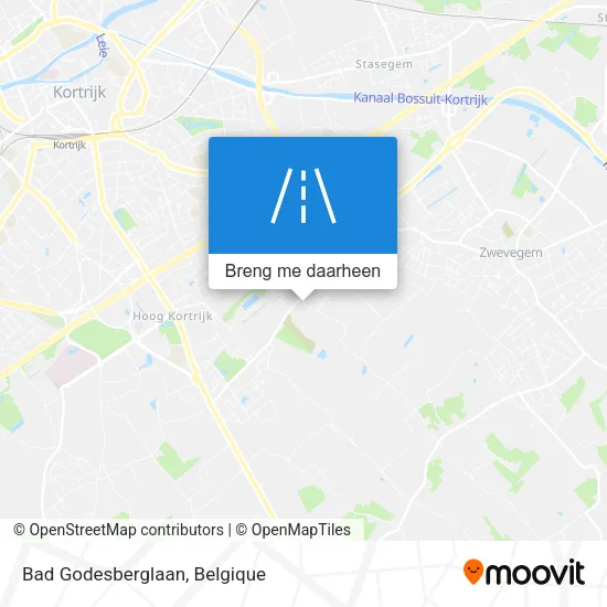 Bad Godesberglaan kaart
