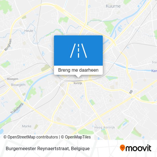 Burgemeester Reynaertstraat kaart