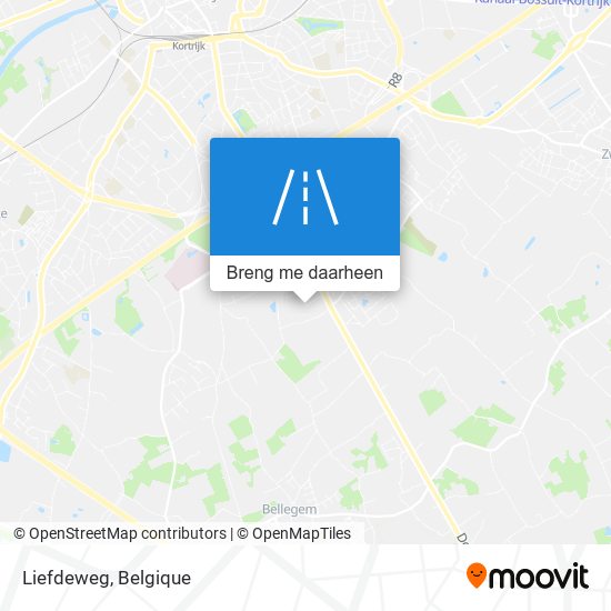 Liefdeweg kaart