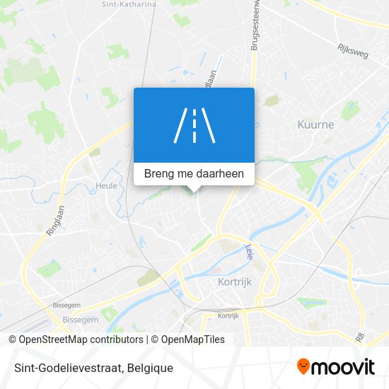 Sint-Godelievestraat kaart