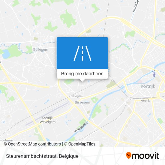 Steurenambachtstraat kaart