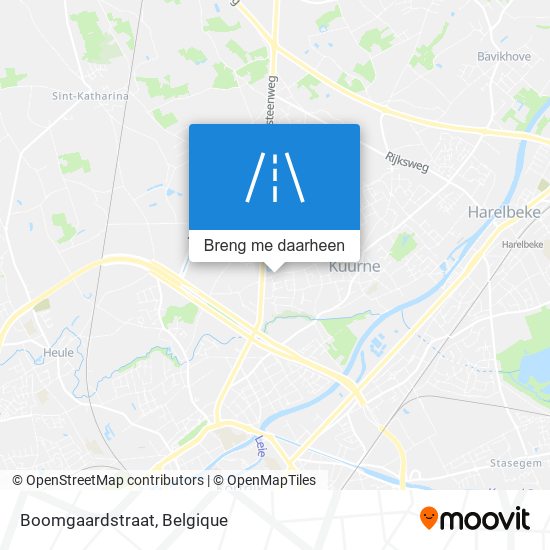 Boomgaardstraat kaart