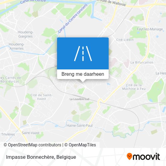 Impasse Bonnechère kaart