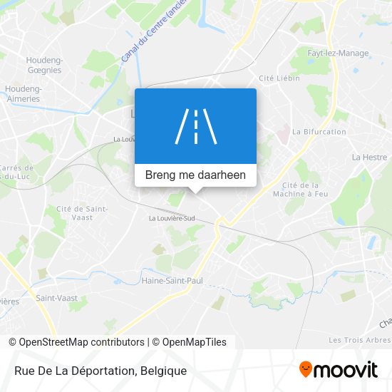 Rue De La Déportation kaart