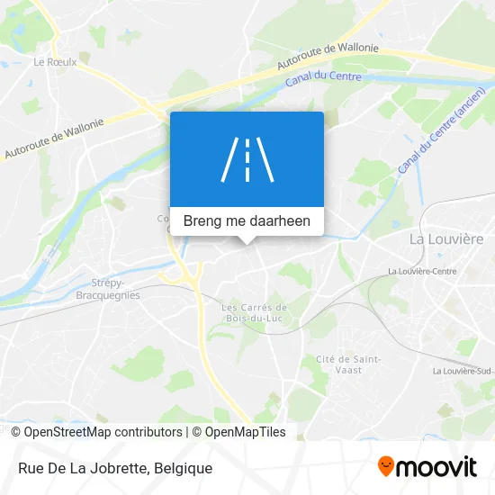 Rue De La Jobrette kaart