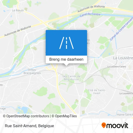 Rue Saint-Amand kaart
