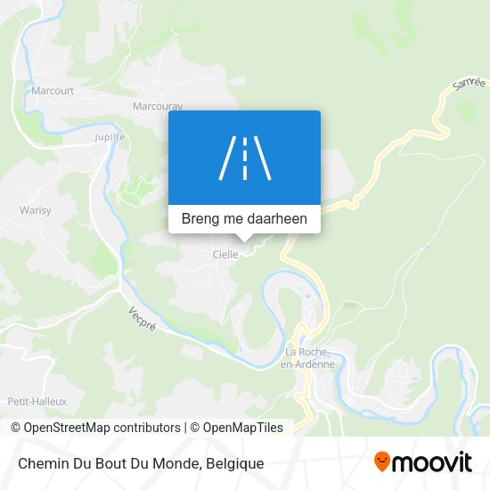 Chemin Du Bout Du Monde kaart