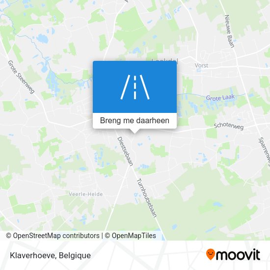 Klaverhoeve kaart