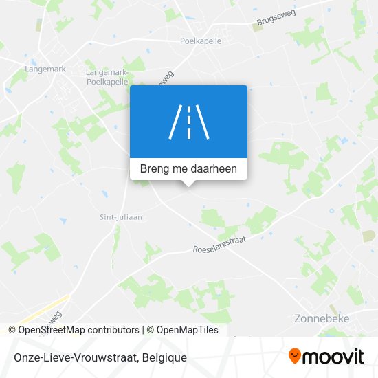 Onze-Lieve-Vrouwstraat kaart