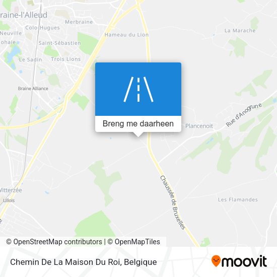 Chemin De La Maison Du Roi kaart