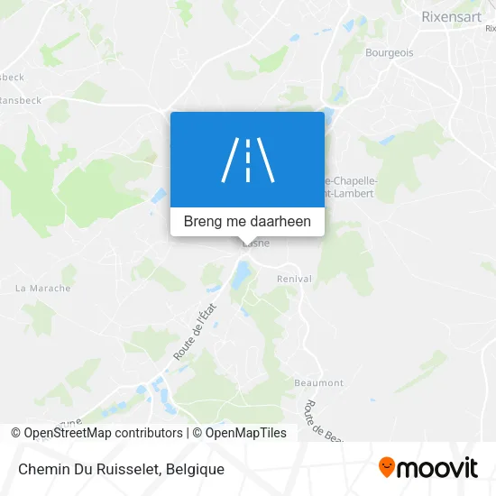 Chemin Du Ruisselet kaart