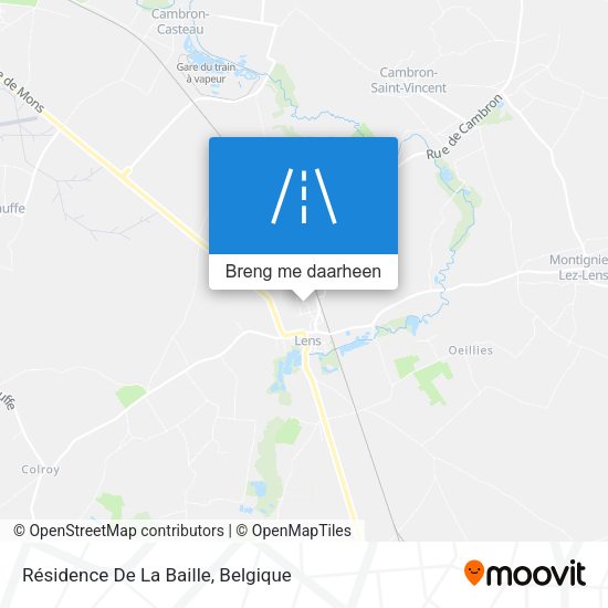 Résidence De La Baille kaart