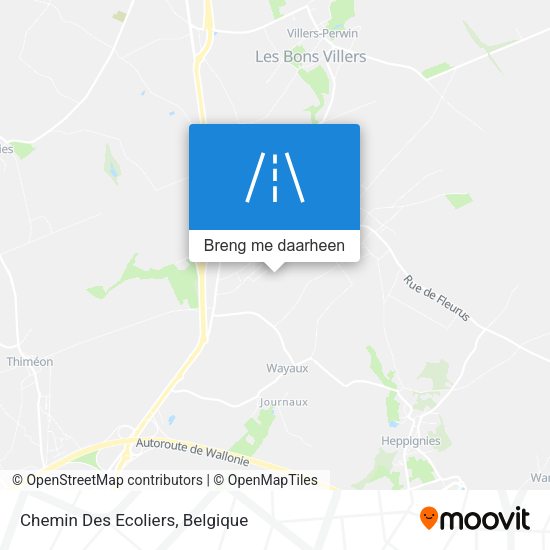 Chemin Des Ecoliers kaart