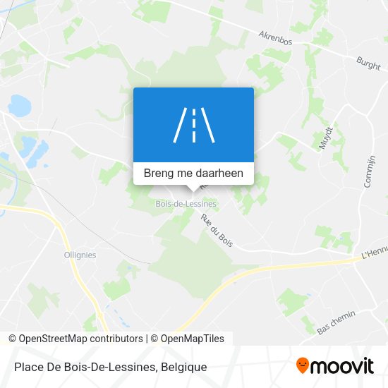 Place De Bois-De-Lessines kaart