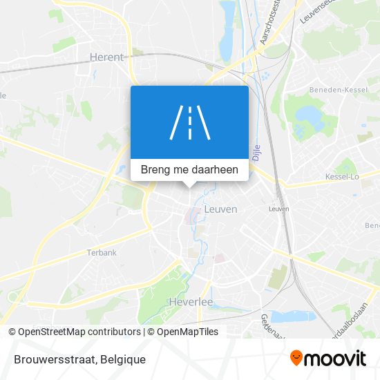 Brouwersstraat kaart