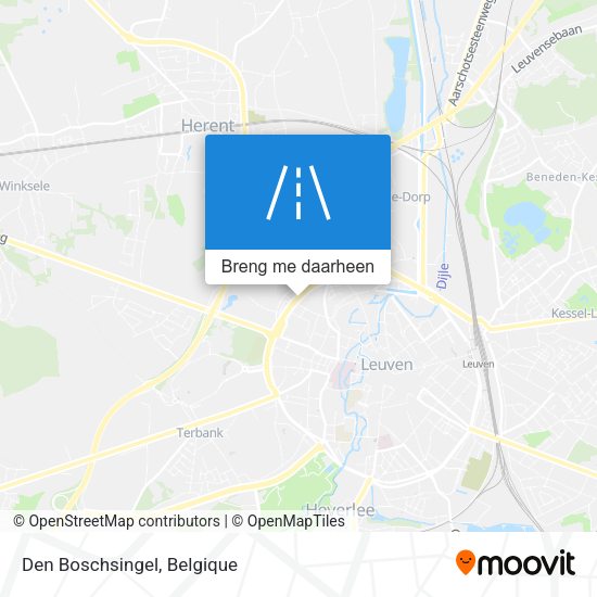 Den Boschsingel kaart