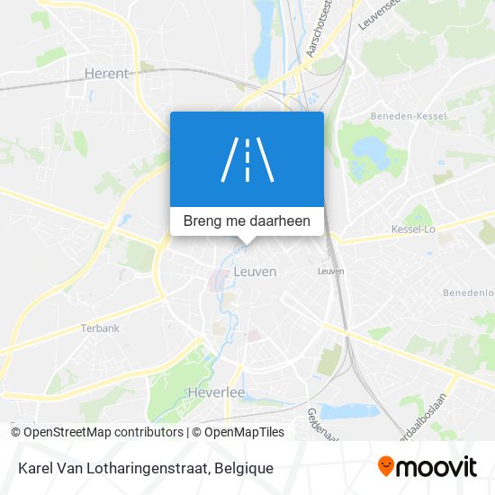 Karel Van Lotharingenstraat kaart