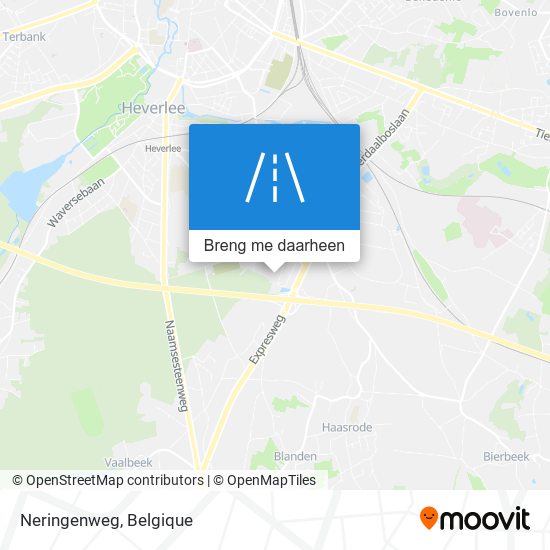 Neringenweg kaart